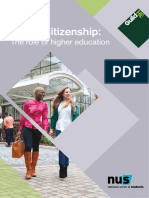 Active Citizenship - The Role of Higher Education