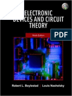 Electronic Devices and Circuit Theory 9th Editionn by Robert L. Boylestad and Louis Nashelsky PDF