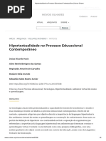Hipertextualidade no Processo Educacional Contemporâneo _ Novos Olhares