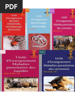 PARASITOLOGIE VETERINAIRE COMBINAISON S5 + S6 +S9 + 