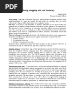 Lec. Notes - Soil Map and Mapping Unit. FTR - Aug.09