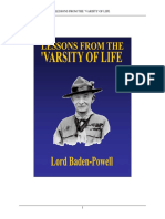 Baden-Powell - Varsity of Life PDF