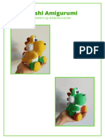 Yoshi Amigurumi: Pattern by Ambroscrochet