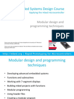 Mbed Course Notes - Modular Design PDF