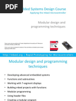 Mbed Course Notes - Modular Design PDF