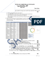 The Institute of Computer Accountants: Full Marks: 100 Time: 60 Min