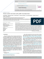 Protein Content and Amino Acid Profile Pseudocereals