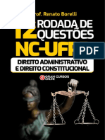 12 Rodada de Questoes NC UFPR Administrativo e Constitucional