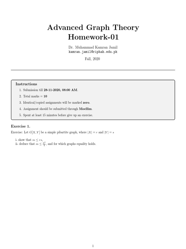 Assignment 01 PDF | PDF