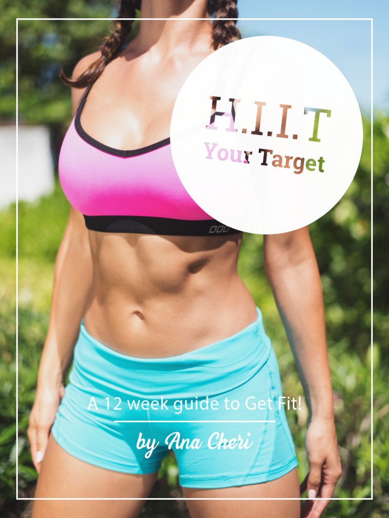 Ana Cheri - H.I.I.T Your Target PDF | PDF | Foot | Anatomical Terms Of  Motion