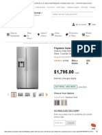 Frigidaire Gallery 36-Inch W 22 Cu. Ft. Side by Side Refrigerator in Stainless Steel, Coun... - The Home Depot Canada