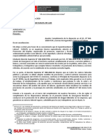 Carta Circular SUNAFIL sobre medidas COVID-19