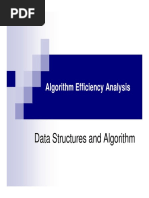 Data Structures and Algorithm