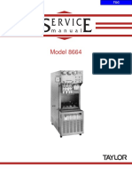 Manual de serviço da máquina de sorvete modelo 8664