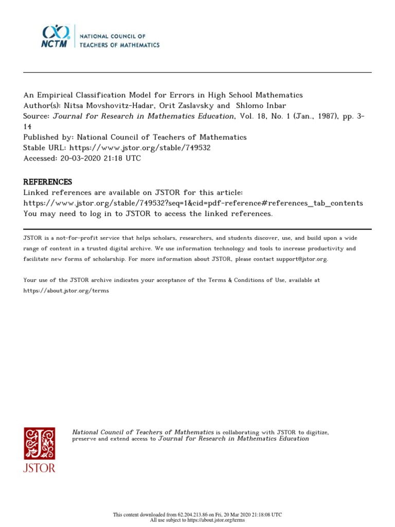 Math Error Analysis for Educators | PDF | Rectangle | Teaching Mathematics