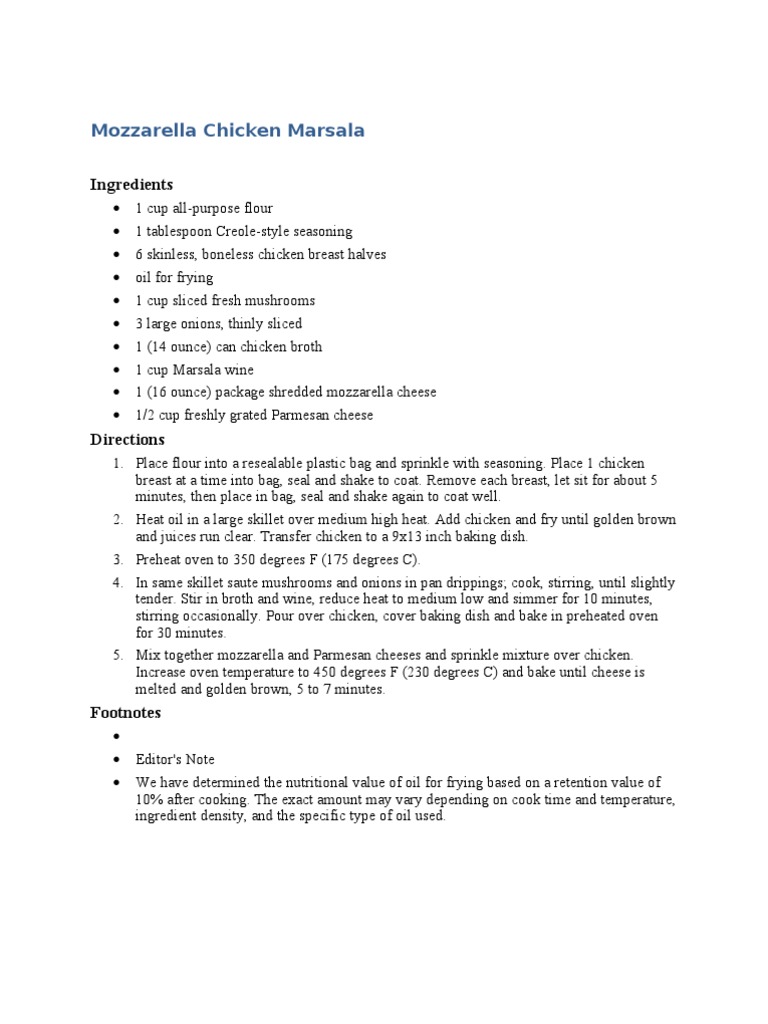 Delicious Chicken Recipes Collection | PDF | Cooking, Food & Wine ...