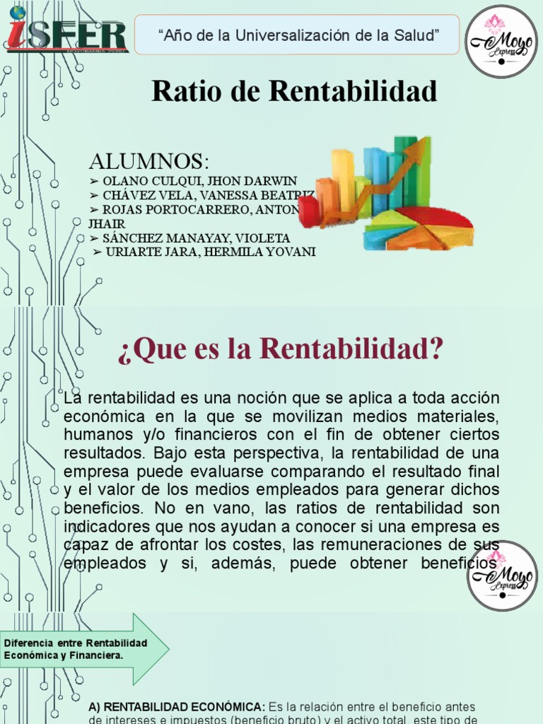 Ratios de Rentabilidad - Final | PDF | Rentabilidad sobre recursos ...