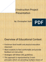 Applied Instruction Project Presentation