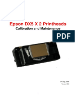 Epson DX5 X 2 Printheads