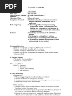 Lesson Plan Acid N Base