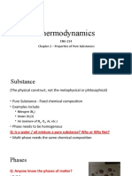 Thermodynamics: ENG-214 Chapter 2 - Properties of Pure Substances