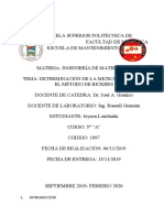 Determinación microdureza Vickers acero AISI O1