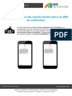 Exemples de SMS de Notification Pour Les Mairies