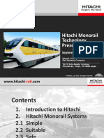 Hitachi Monorail Technology Presentation: September 3, 2013