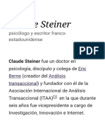Claude Steiner - Wikipedia, La Enciclopedia Libre PDF