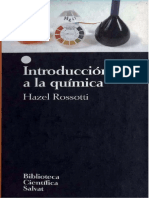 06 Hazel Rossotti - Introduccion A La Quimica Biblioteca Científica Salvat PDF