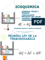 Primera Ley de La Termodinamica