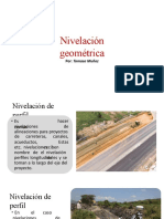 Nivelación Geométrica: Por: Tomasa Muñoz