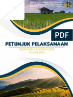 Petunjuk Pelaksanaan Kegiatan Landreform Tahun 2020