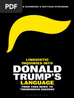 Linguistic Inquiries Into Donald Trump S Language UserUpload Net