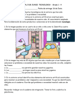 Semana Del 1 AL 5 DE JUNIO TECNOLOGIA.