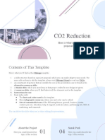 CO2 Reduction Project Proposal by Slidesgo