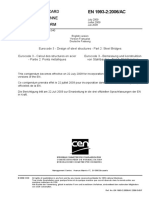 EN 1993-2:2006/AC: European Standard Norme Européenne Europäische Norm