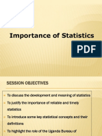 Importanceof Statistics