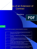 Causes of An Extension of Contract