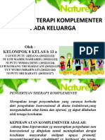 TERAPI KOMPLEMENTER PD KELUARGA (KLP 8)