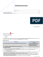 Covid Safe Restart Criteria PDF