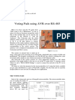 Voting Pads Using AVR Over RS-485: Most of Us Have Seen The TV Game Show