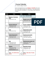 Biol 1700 Fall 2020 - Course Schedule