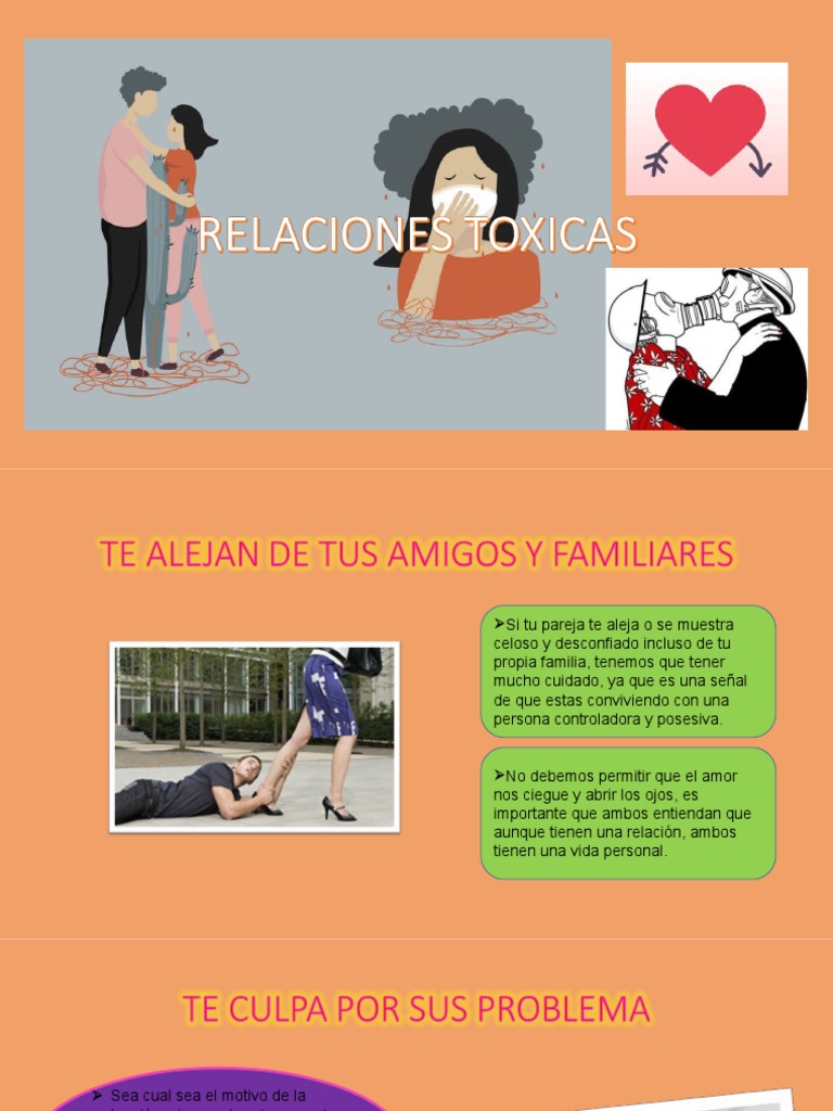 Señales de una Relación Tóxica | PDF | Amor | Conceptos psicologicos