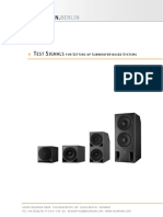 EST Ignals: For Setting Up Subwoofer-Based Systems