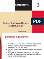 Project Management: Systems Analysis and Design, Kendall & Kendall