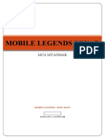 Mobile Legends Squad: Mca Myanmar