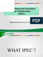 IPEC - Interprofessional Education and Collaboration