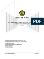 Manual Book Perizinan Dan Non Perizinan Migas v.3.0 (Badan Usaha Hulu) PDF
