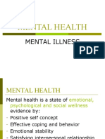 N-Mental Health and Illness